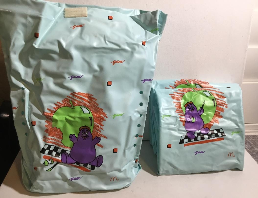 Mcdonalds lunch bag - Etsy 日本