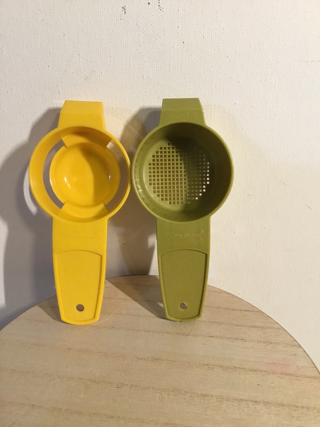 Vintage Tupperware Egg Yolk Separator & Mini Sifter Strainer Etsy