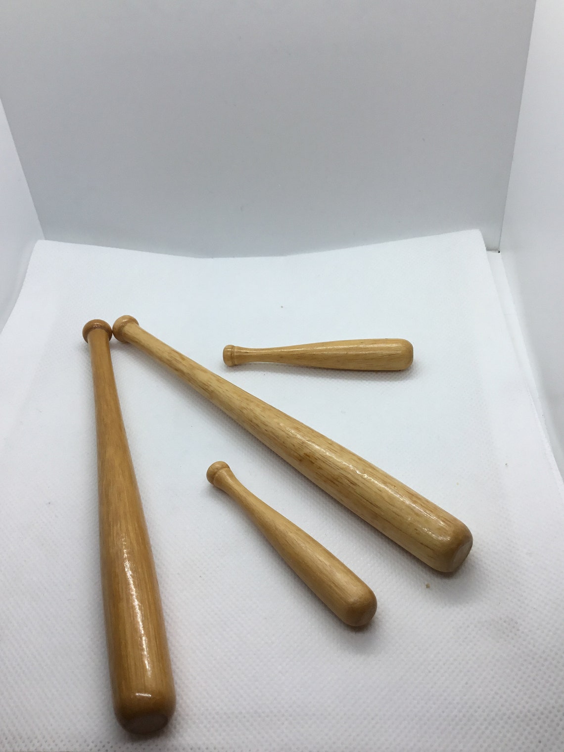 Miniature Wood Baseball Bats for Crafting Etsy