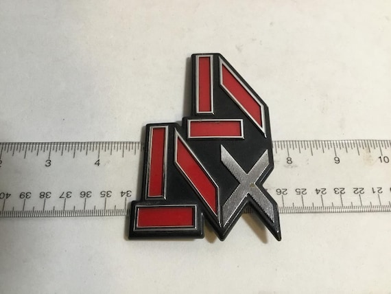 Vintage Mazda 4X4 1987-1993 B2600i Emblem Fender Logo Nameplate