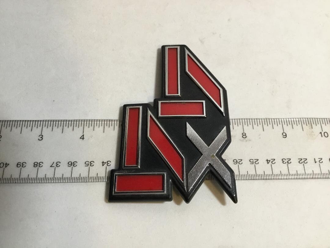 Vintage Mazda 4X4 1987-1993 B2600i Emblem Fender Logo Nameplate