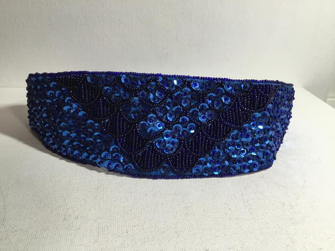 Vintage Speyer Milor Ltd. Beaded Belts, Cummerbund Beaded  display picture 3