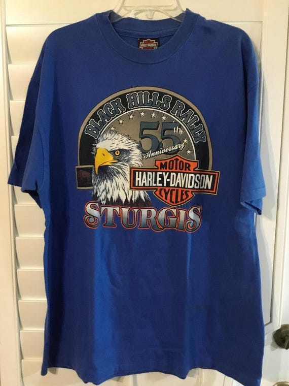 Vintage Harley Davidson Sturgis 55th Black Hills Rally Mt