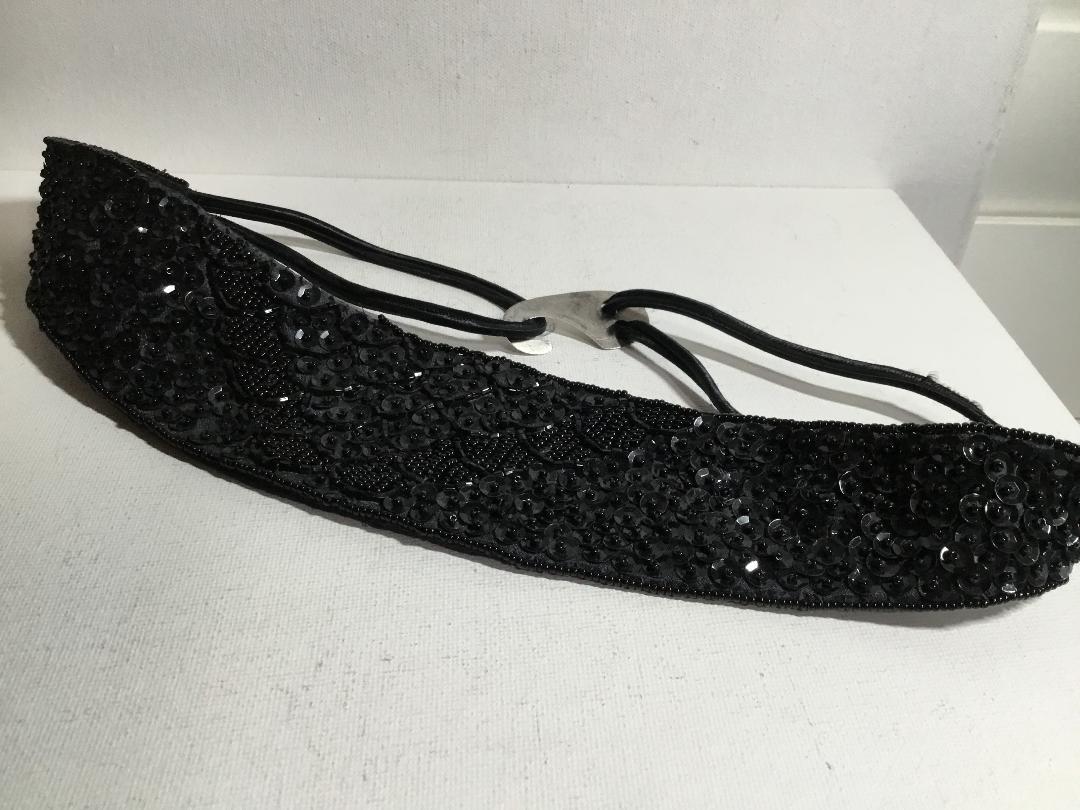 Vintage Speyer Milor Ltd. Beaded Belts, Cummerbund Beaded  display picture 2
