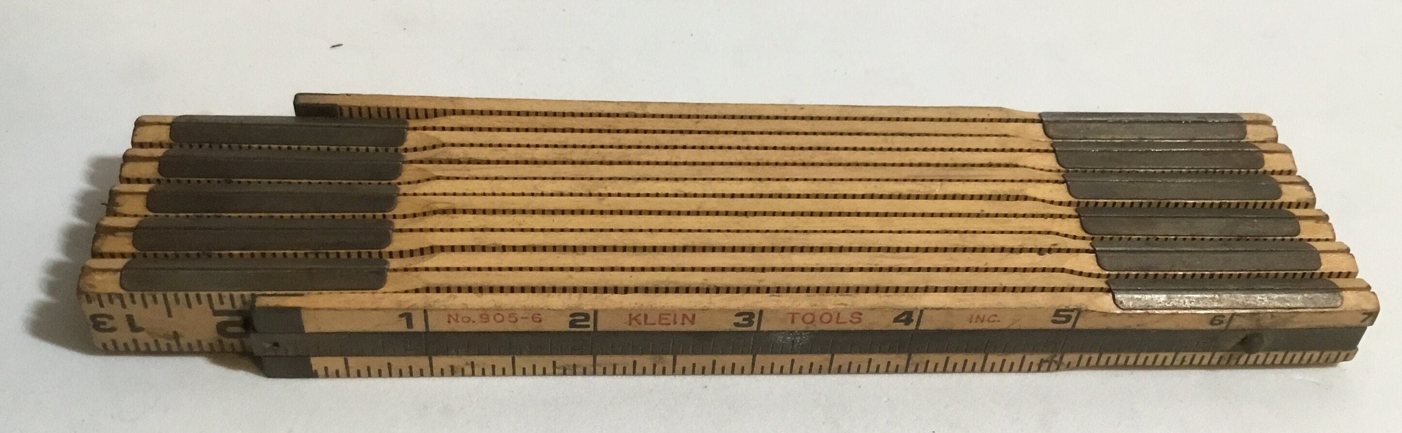 Klein Tools 905-6 - Wood Folding Rule with Extension