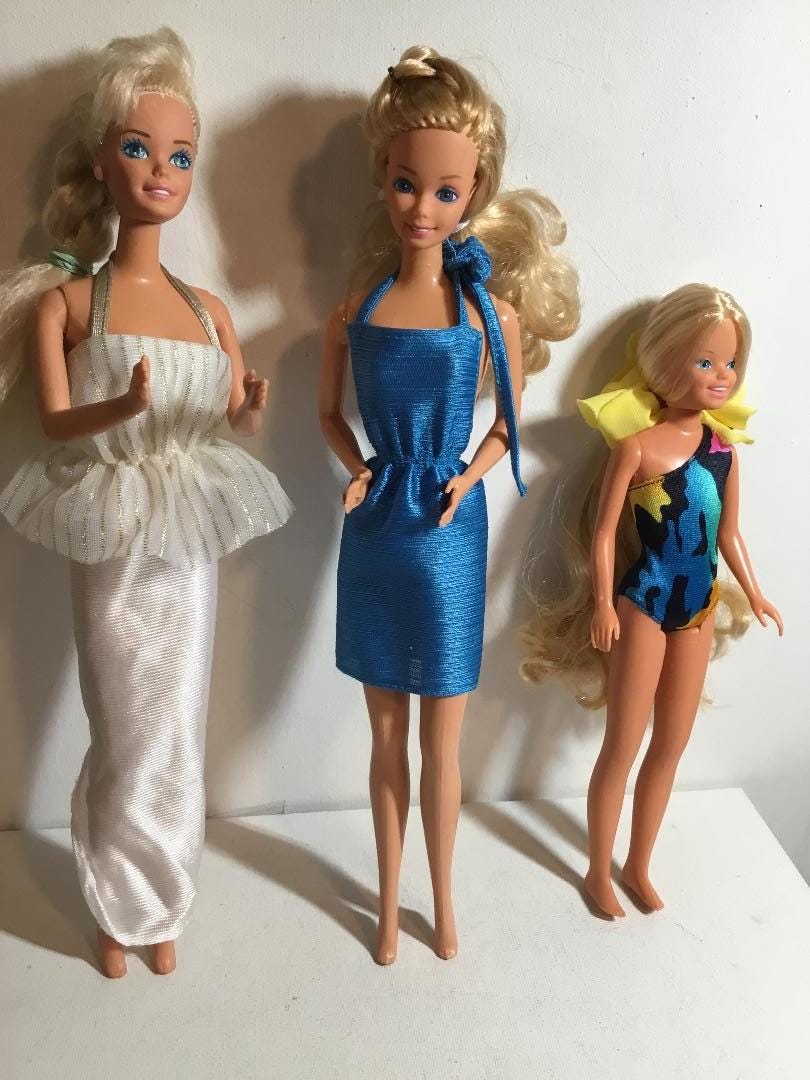 Blue Barbie Gown - Etsy
