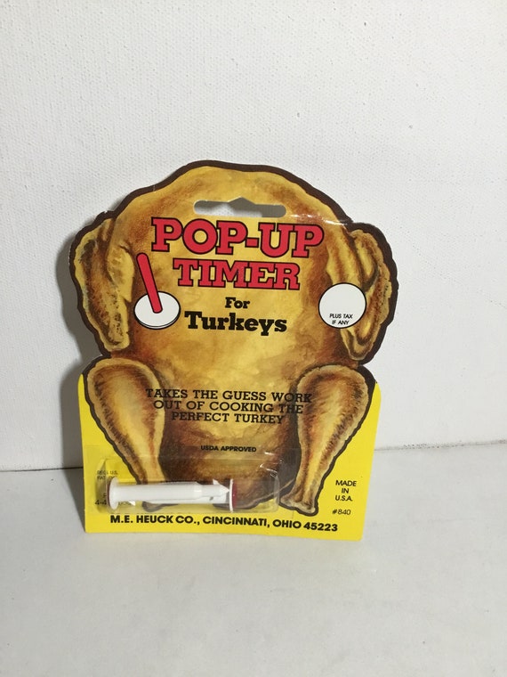 Vintage Pop up Timer for Turkeys 