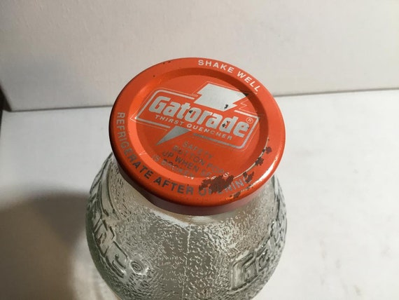ビンテージ マイケル ジョーダン ゲータレード オレンジ 空ガラス