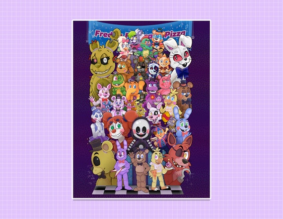 Five Nights at Freddy's 2 Anniversary poster! (It's our Anniversary!) :  r/fivenightsatfreddys