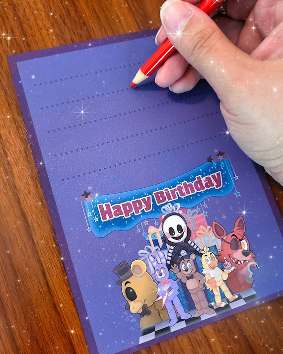 Five nights at Freddie's Glitchtrap  Greeting Card for Sale by