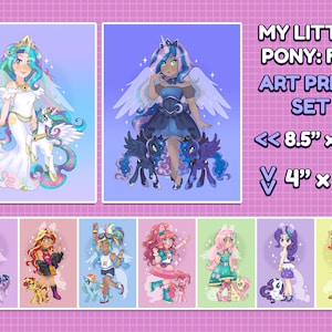 My Little Pony Art Print Set | Art Prints | A6 Prints | A5 Prints | My Little Pony: Friendship is Magic