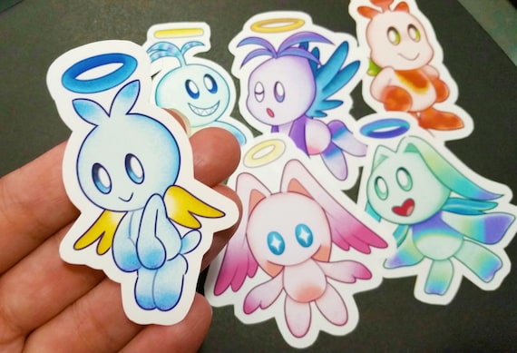 Chao Garden Sticker Sheets | Stickers | Sonic Adventure | (3 Pcs