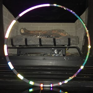 Rainbow Galaxy Reflective Hula Hoop afbeelding 7