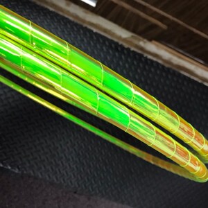 Color Shifting Hula Hoop: Green Liquid Gold, Exercise & Fun