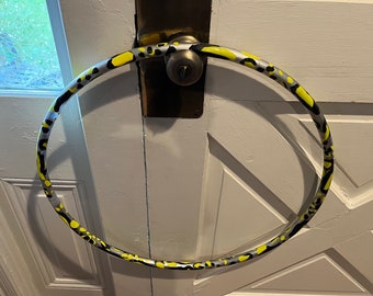 23” 3/4” Polypro Leopard Reflective  Hula Hoop