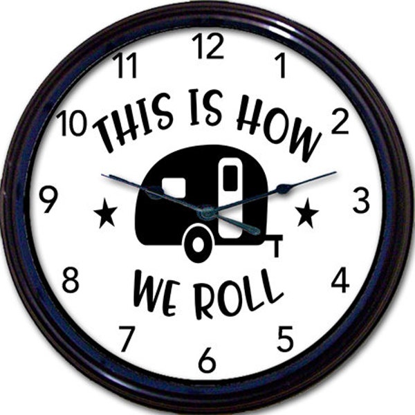 Camper Clock Etsy Canada