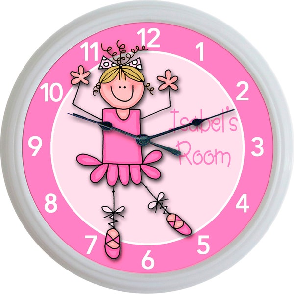 Ballerina Clock Svg Etsy