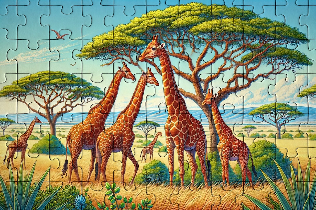 s African Paradise - 1500 Piece Jigsaw Puzzle By Tomax Puzzles