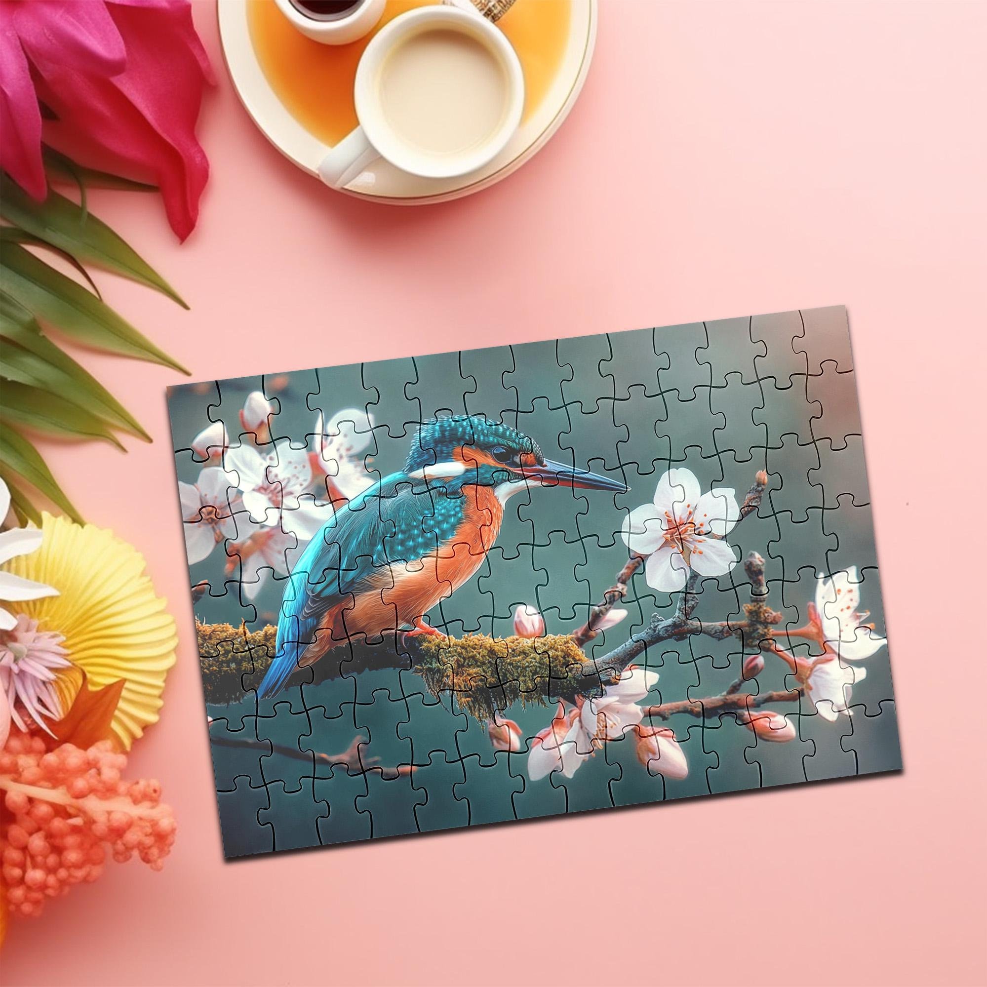 Kingfisher Wooden Jigsaw Puzzle for Adults, 200-1000 Pieces