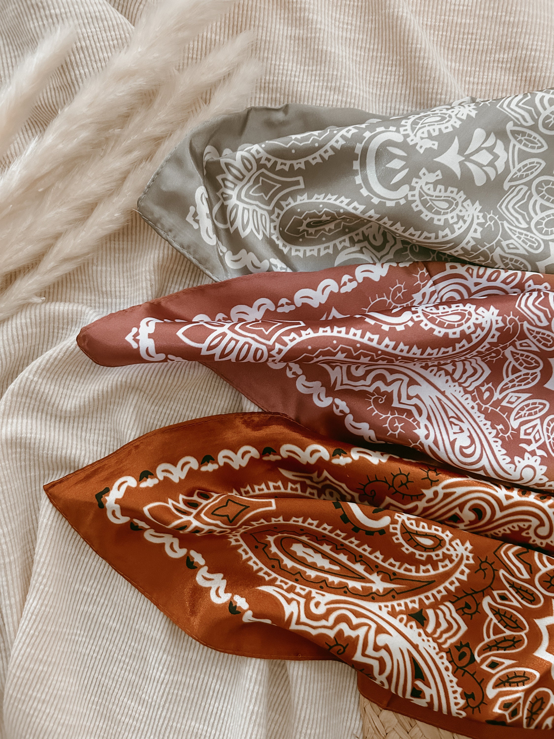 Paisley Bandana Foulard Uomo Foulard Uomo Bandane In Cotone Puro