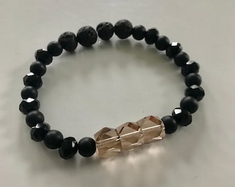 Crystal Clear - Diffuser Bracelet
