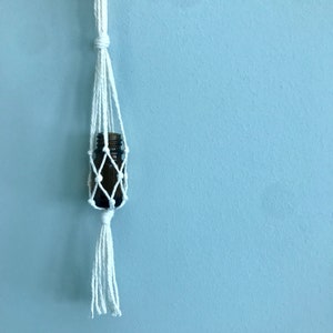 Macrame Bottle Hanger - Oil Diffuser (with 5ml bottle)
