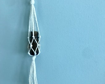 Macrame Bottle Hanger - Oil Diffuser (with 5ml bottle)