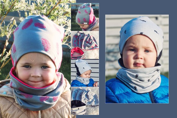 baby hat and scarf
