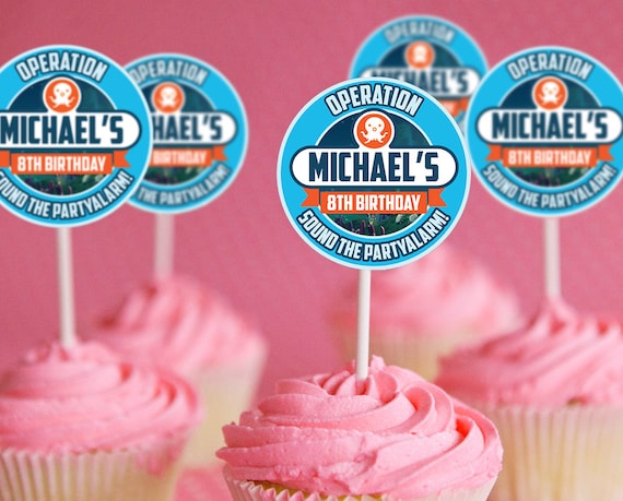 Octonaut Party Supplies Octonauts Cupcake Toppers Etsy