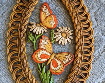 Flower wall hanging