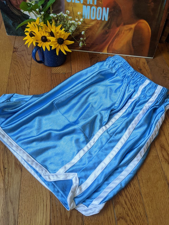 Blue wrestling shorts - image 4