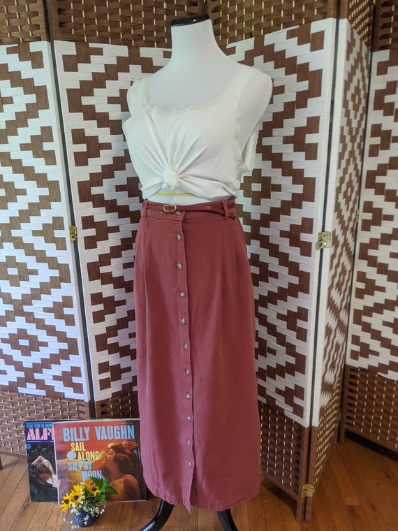 Cotton vintage skirt - image 1