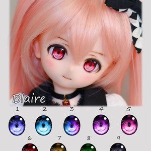 Freyacchi Animetic Augen - Dollfie Dream, Smart doll, BJD (14-24 mm)- Blaire