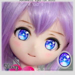Freyacchi Animetic Augen - Dollfie Dream, Smart doll, BJD (14-24 mm)- Glänzend