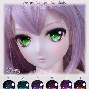 Freyacchi Animetic Augen - Dollfie Dream, Smart doll, BJD (14-24 mm) - Glory