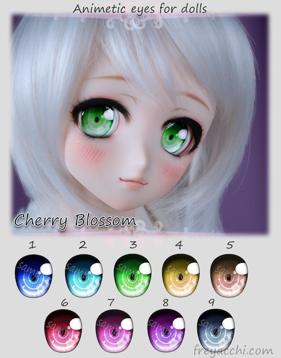 Reborn doll acrylic eyes 24 mm 3 pairs for bjd dollfie msd yosd minifee crafts