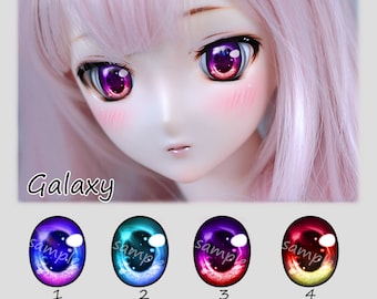Dollfie Dream, Smart doll bjd animetic eyes ( 14-24mm ) - Galaxy