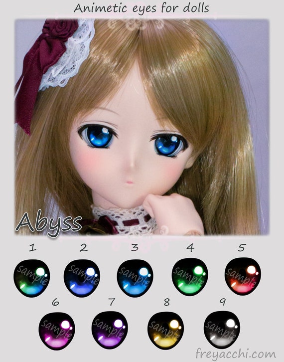 Luna Acrylic dollfie dream/ smart doll eyes