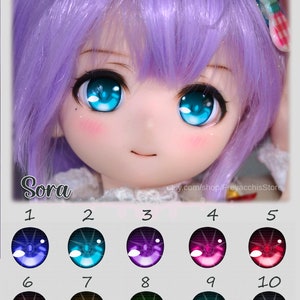 Freyacchi Animetic Augen - Dollfie Dream, Smart doll, BJD (14-24 mm) - Sora