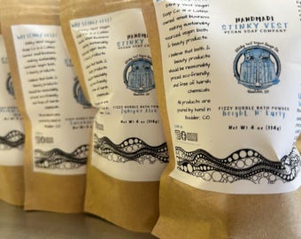 Fizzing Bubble Bath Powder (pick your scent)*