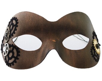 Steampunk Masquerade Mask for Women, Masquerade Party Mask, Costume Ball Mask, Halloween Mask