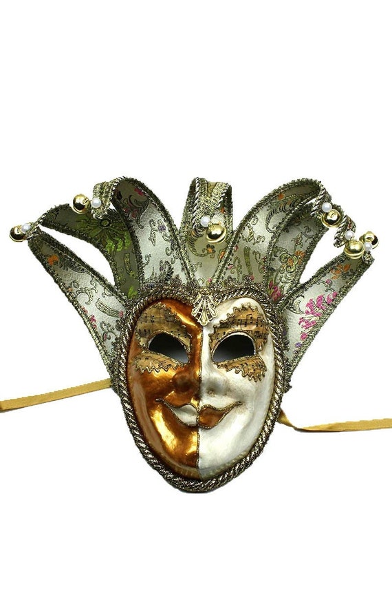 Gold Filigree Masquerade Mask