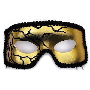 Gold Masquerade Mask, Masquerade Eye Mask for Men, Halloween Mask, Masquerade Ball and Party Men&#39;s Mask