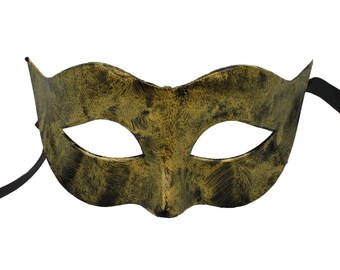 Golden Masquerade Mask, Masquerade Ball & Party Mask, Unique Sexy Mask, Costume Mask