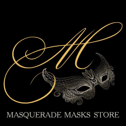 Gold Colombina Macrame Mask, Costume Ball Mask, Masquerade Party