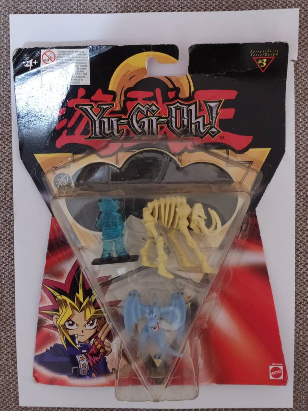 Yugioh Vintage Yugioh Mattel Toy Figurines Winged Dragon Etsy
