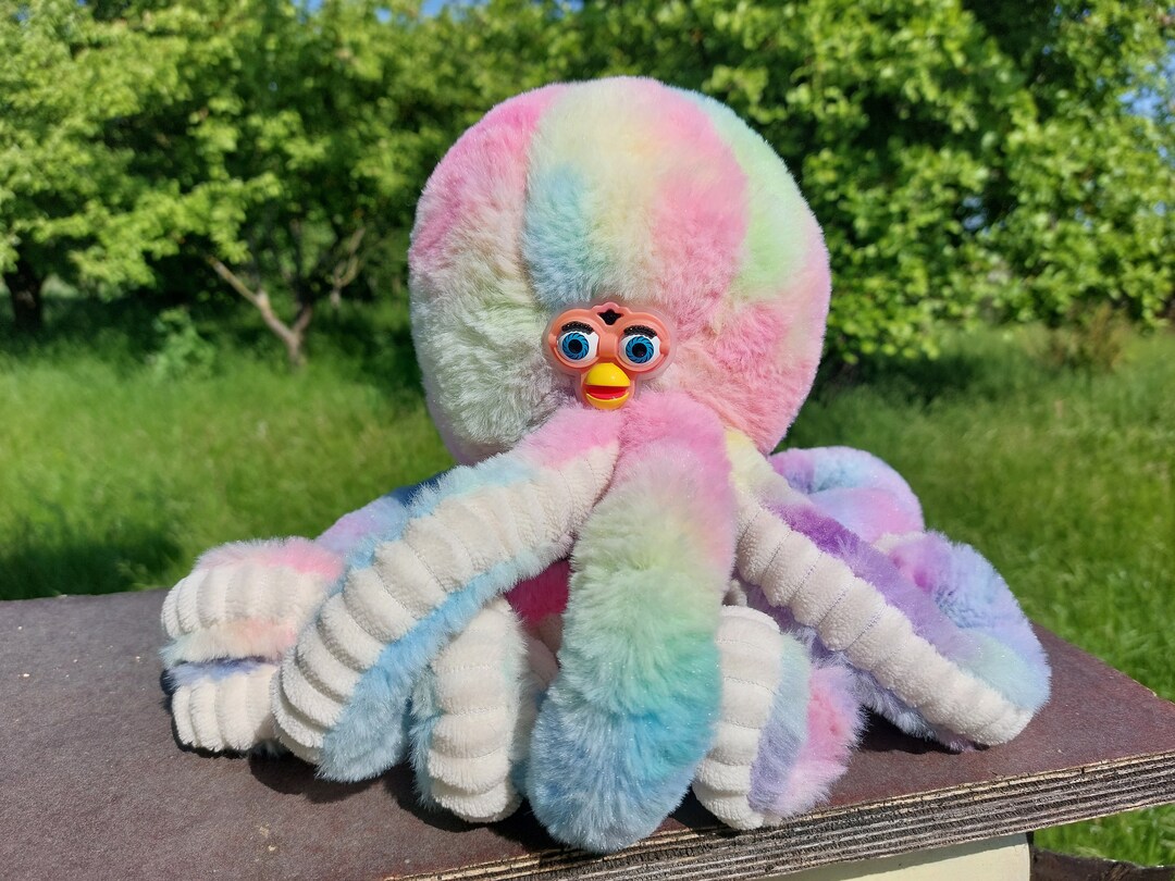 Oddbody Furby Puppet Long Furby Creepy Toy Gift Plush Funny Etsy