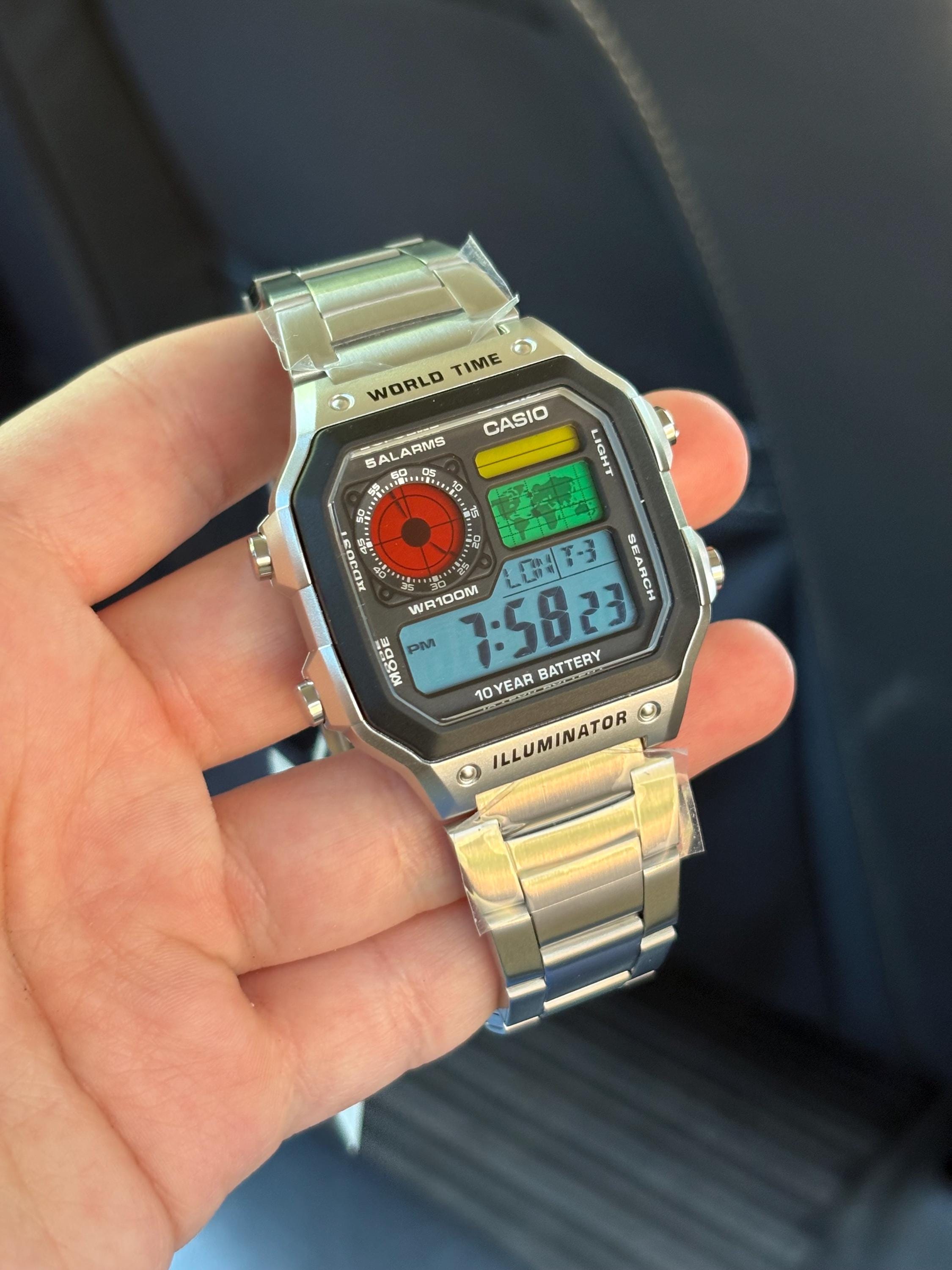 Modified Watch Based on Casio AE-1200 Men Gift - Etsy