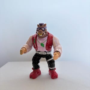 MUTATIN&#39; BEBOP 1992 Playmates Teenage Mutant Ninja Turtles TMNT Mutating Figure Action Toy Transforming