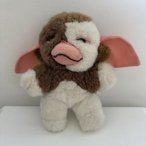 Vintage Gremlin Plush Toy Gizmo Mogwai Gremlins Loretto Marini Box 192 Stuffed Toy 7.8&quot; 20 cm Soft Figure Cartoon Brown Eyes